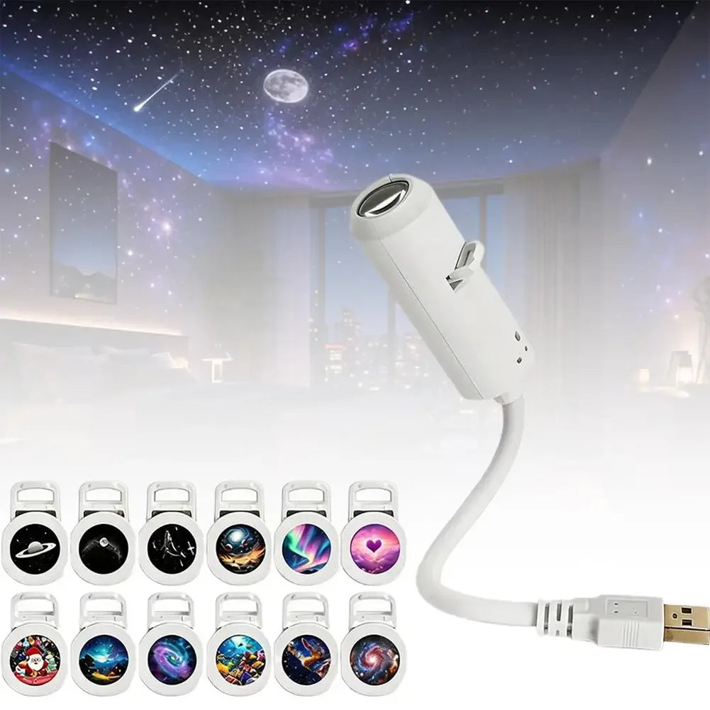 USB Star Galaxy Projector