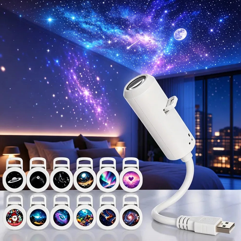 USB Star Galaxy Projector