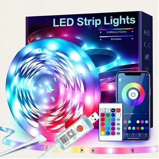 Music-Sync RGB LED Strip Light
