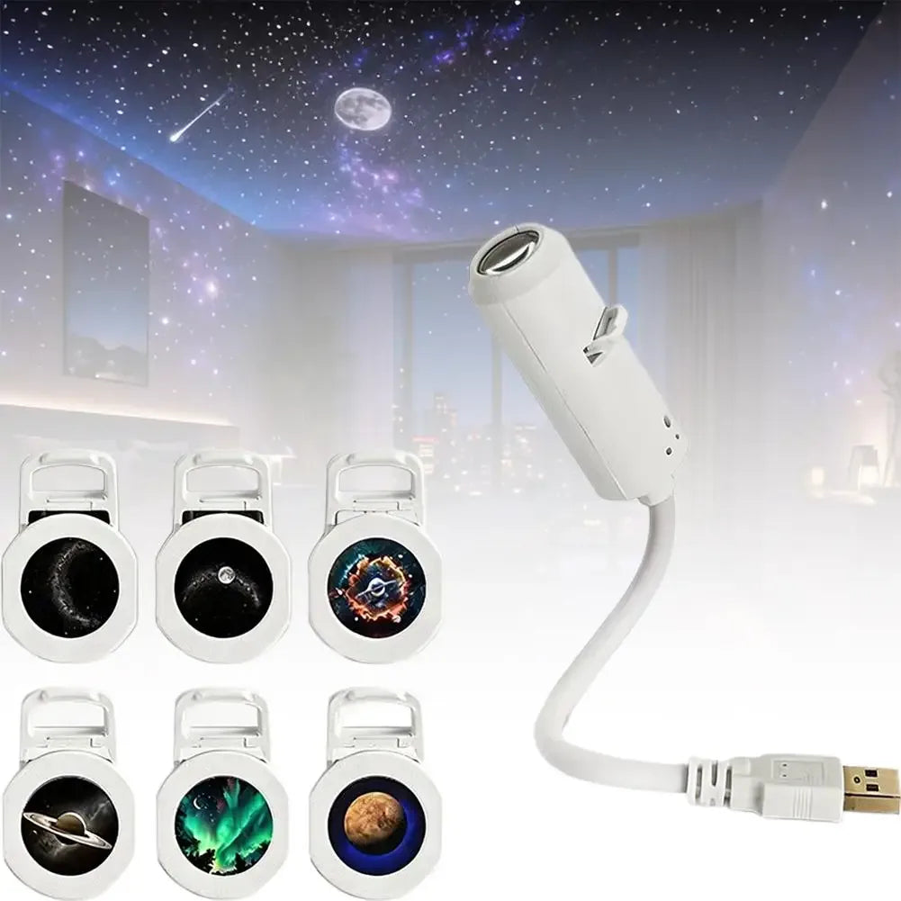 USB Star Galaxy Projector